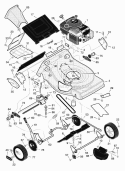 Part Location Diagram of 7300724YP Murray Cover, Belt