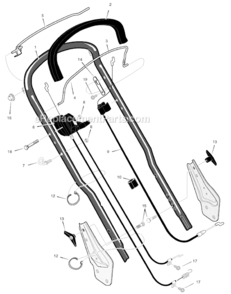 Page C Diagram and Parts List for 218910X43F  Murray Lawn Mower