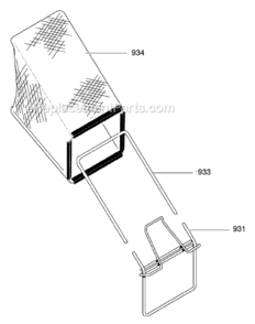 Page B Diagram and Parts List for 218950X92B  Murray Lawn Mower