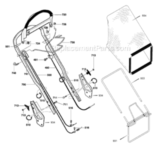 Part Location Diagram of 672667MA Murray S-Cbl-S 39.00 22Fd Qt