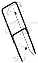 Page A Diagram and Parts List for 221010X31A  Murray Lawn Mower