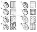 Part Location Diagram of 672081 Murray Wheel-8 In. Plastic