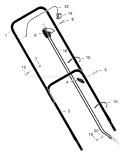 Part Location Diagram of F-98441 Murray Deflector, Chute
