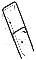 Page A Diagram and Parts List for 22107C  Murray Lawn Mower