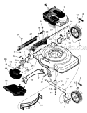 Page C Diagram and Parts List for 222310X8A  Murray Lawn Mower