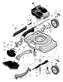 Page C Diagram and Parts List for 222390X99A  Murray Lawn Mower