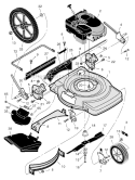 Page G Diagram and Parts List for 22265X8J  Murray Lawn Mower