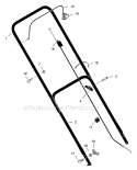 Page B Diagram and Parts List for 22315X8C  Murray Lawn Mower