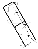 Page B Diagram and Parts List for 223310X199A  Murray Lawn Mower