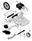 Part Location Diagram of F-030425L Murray Instruction Book