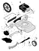 Page B Diagram and Parts List for 223310X24C  Murray Lawn Mower