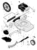 Page B Diagram and Parts List for 223310X8B  Murray Lawn Mower