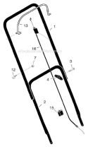 Page A Diagram and Parts List for 224010X24C  Murray Lawn Mower