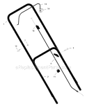 Page A Diagram and Parts List for 224010X71A  Murray Lawn Mower