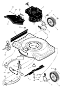 Part Location Diagram of F-98481 Murray Pin, Pivot