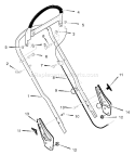 Part Location Diagram of 29X102 Murray Guide, Rope