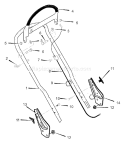Part Location Diagram of 672266E700 Murray Strap, Tie