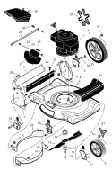Part Location Diagram of 672728E700MA Murray Brace