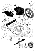 Part Location Diagram of 672644MA Murray Hgt Adj-7 22sd-14-inch Br