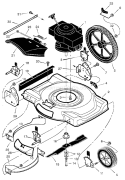 Part Location Diagram of 672349E701 Murray Pin, Pivot