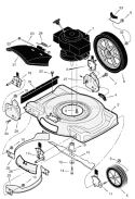 Page B Diagram and Parts List for 225114X92B  Murray Lawn Mower