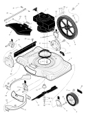 Page B Diagram and Parts List for 225130X48A  Murray Lawn Mower