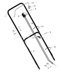 Part Location Diagram of 672126MA Murray S-Cbl-T 41.50 22Prdb&