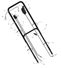 Part Location Diagram of 672571E700 Murray Control, Drive