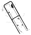 Page A Diagram and Parts List for 22605X50D  Murray Lawn Mower