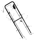 Part Location Diagram of 672877MA Murray Drive Cable-22sd Fd L