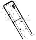 Page A Diagram and Parts List for 226110X24C  Murray Lawn Mower