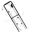 Page A Diagram and Parts List for 226110X71A  Murray Lawn Mower