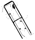 Page A Diagram and Parts List for 226111X52B  Murray Lawn Mower