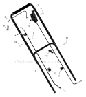 Page A Diagram and Parts List for 226130X6A  Murray Lawn Mower