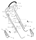 Part Location Diagram of 672687E724 Murray Guide, Rope