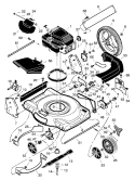 Part Location Diagram of 672675E701 Murray Bracket, Left Handle