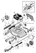Page C Diagram and Parts List for 22815X8B  Murray Lawn Mower
