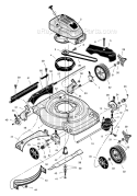 Page B Diagram and Parts List for 228530X7A  Murray Lawn Mower