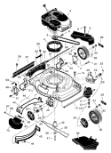 Page C Diagram and Parts List for 228651X99B  Murray Lawn Mower