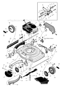 Page B Diagram and Parts List for 22865X14B  Murray Lawn Mower