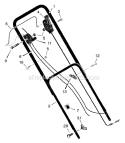 Page B Diagram and Parts List for 228690X24B  Murray Lawn Mower