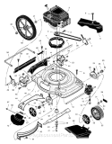 Page C Diagram and Parts List for 229610X89A  Murray Lawn Mower