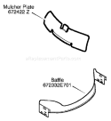 Part Location Diagram of 71882MA Murray GRASS BAG
