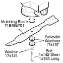 Part Location Diagram of 71888MA Murray BRACKET-HANDLE (2414)