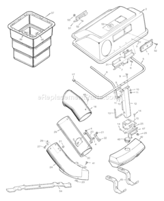 Part Location Diagram of 56246E701MA Murray Single Blade