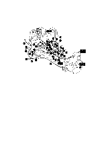 Frame components Diagram and Parts List for 624504X6  Murray Snow Blower