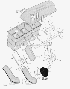 Part Location Diagram of F-97908 Murray Book, Instruction