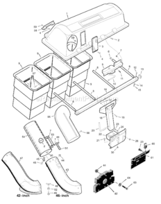 Part Location Diagram of 1X152MA Murray BOLT HEX.25-20X2.50 Z