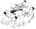 Part Location Diagram of 690135E701 Murray Baffle Assembly, Rear