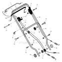 Part Location Diagram of 1101154MA Murray Handle- Adjuster Bz